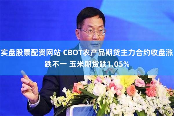 实盘股票配资网站 CBOT农产品期货主力合约收盘涨跌不一 玉米期货跌1.05%