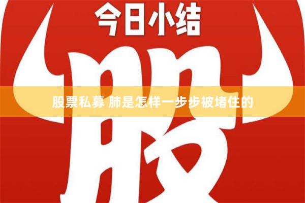 股票私募 肺是怎样一步步被堵住的